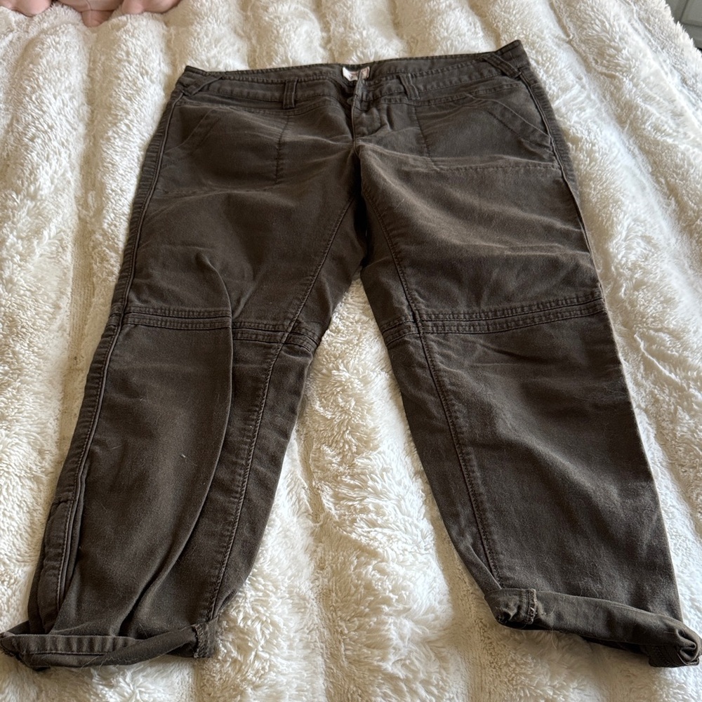 Free  People Brown cargo jeans